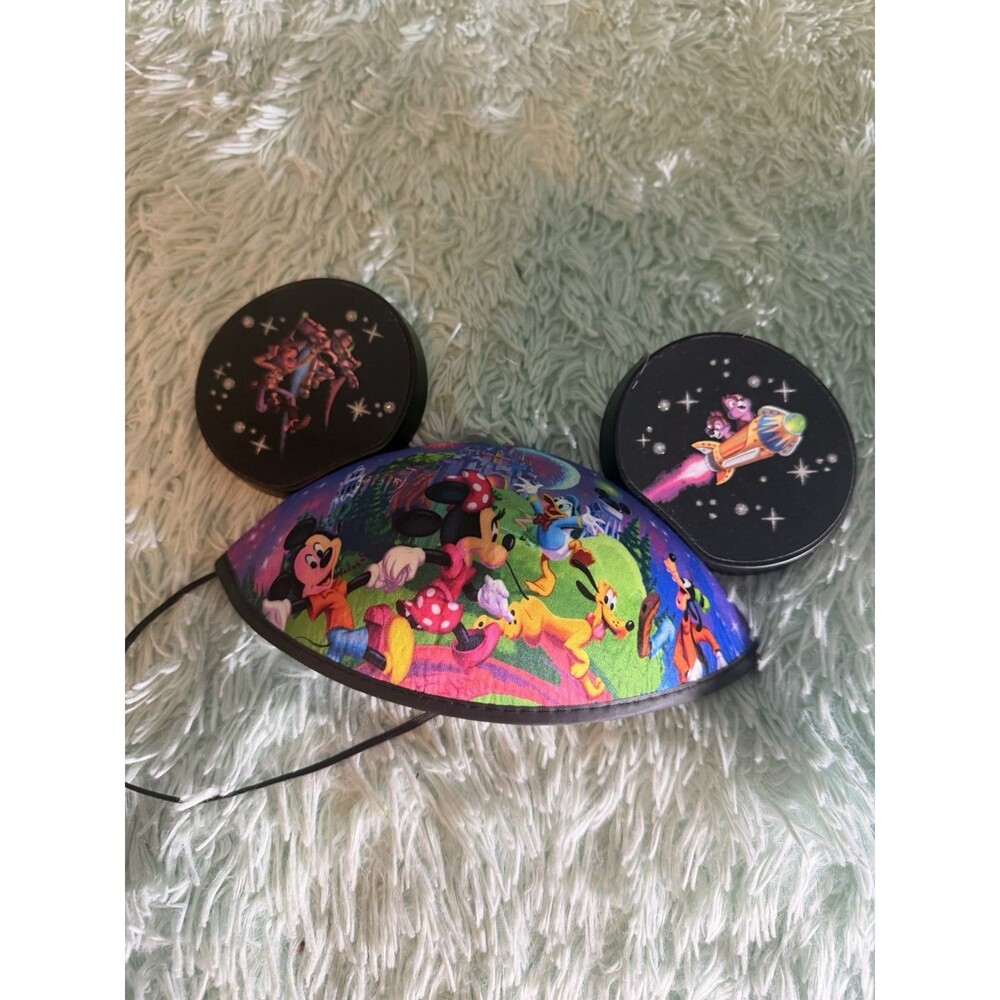 Rare Disney Pixar Wonderful World of Disney Storybook Mickey Ears Adult Size Hat